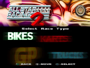 All Star Racing 2 (US) screen shot title